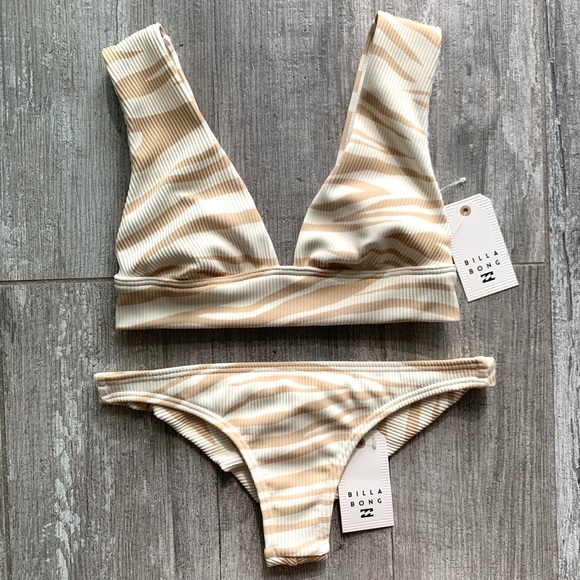 🔥🔥BILLABONG - WILD PLUNGE TANGA SET🔥🔥 - Picture 5 of 9